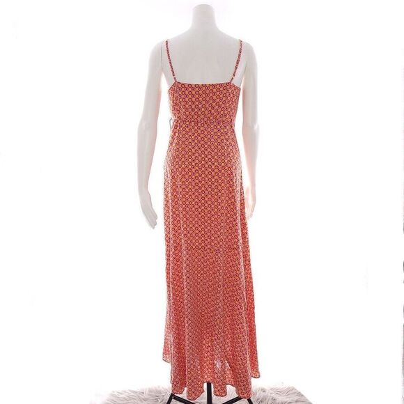 L Space Junie Patterned High-Low Wrap Dress Womens Size M - Picture 6 of 11